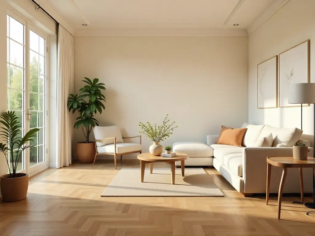 พื้นไม้เทียมสำหรับห้องนั่งเล่น