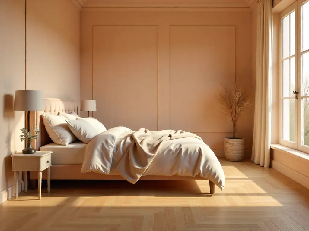 พื้นไม้ลายก้างปลา สี Honey Brown